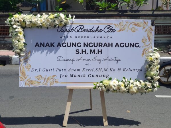 Bunga Papan Duka Cita (2)